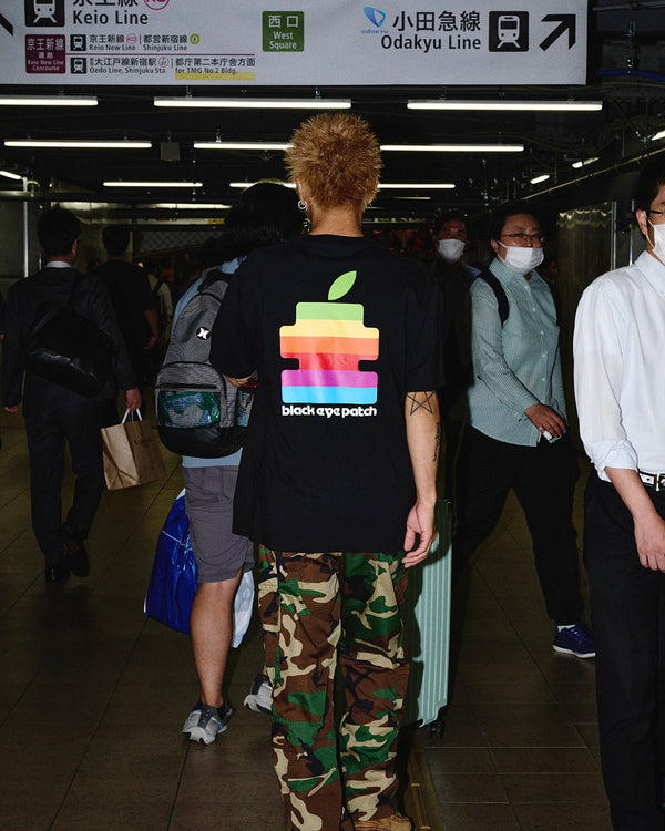 FRUIT LOGO OG LABEL TEE BLACK