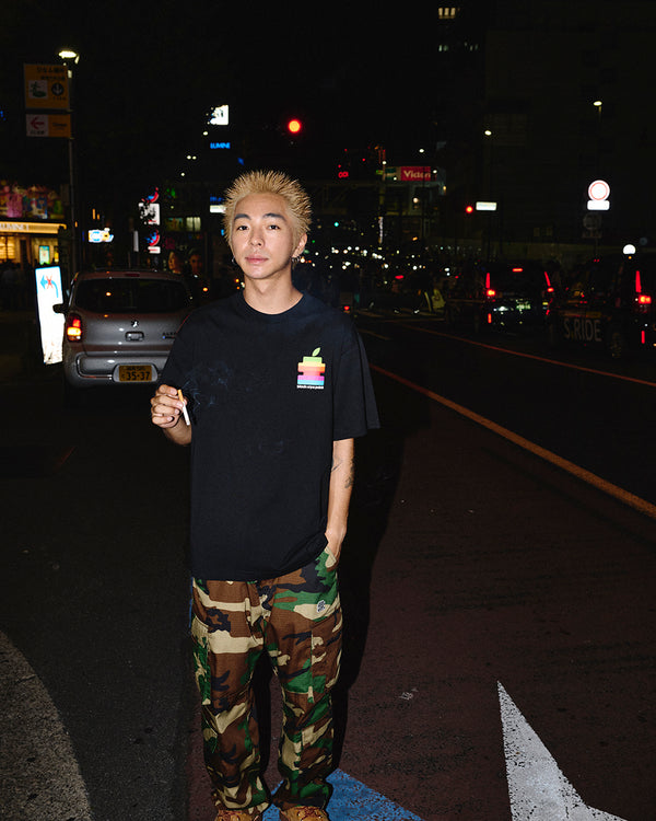FRUIT LOGO OG LABEL TEE BLACK