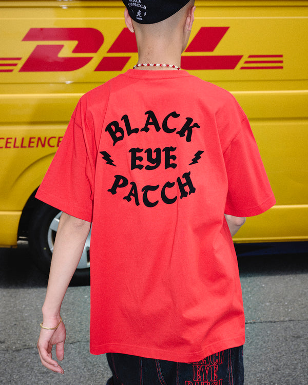 HEATED WORDS TEE RED