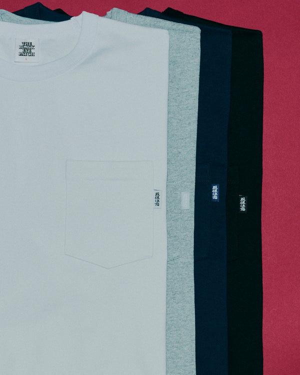 HWC HEAVYWEIGHT POCKET TEE HEATHER GRAY