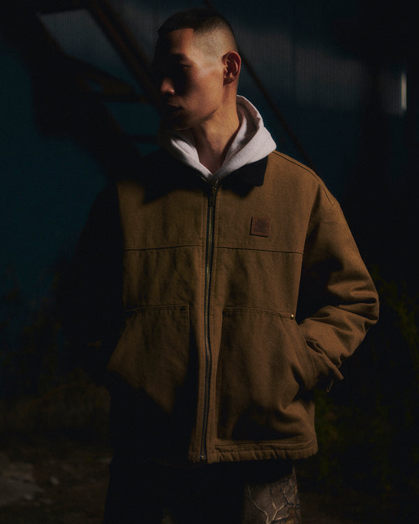 HWC WORK JACKET BROWN