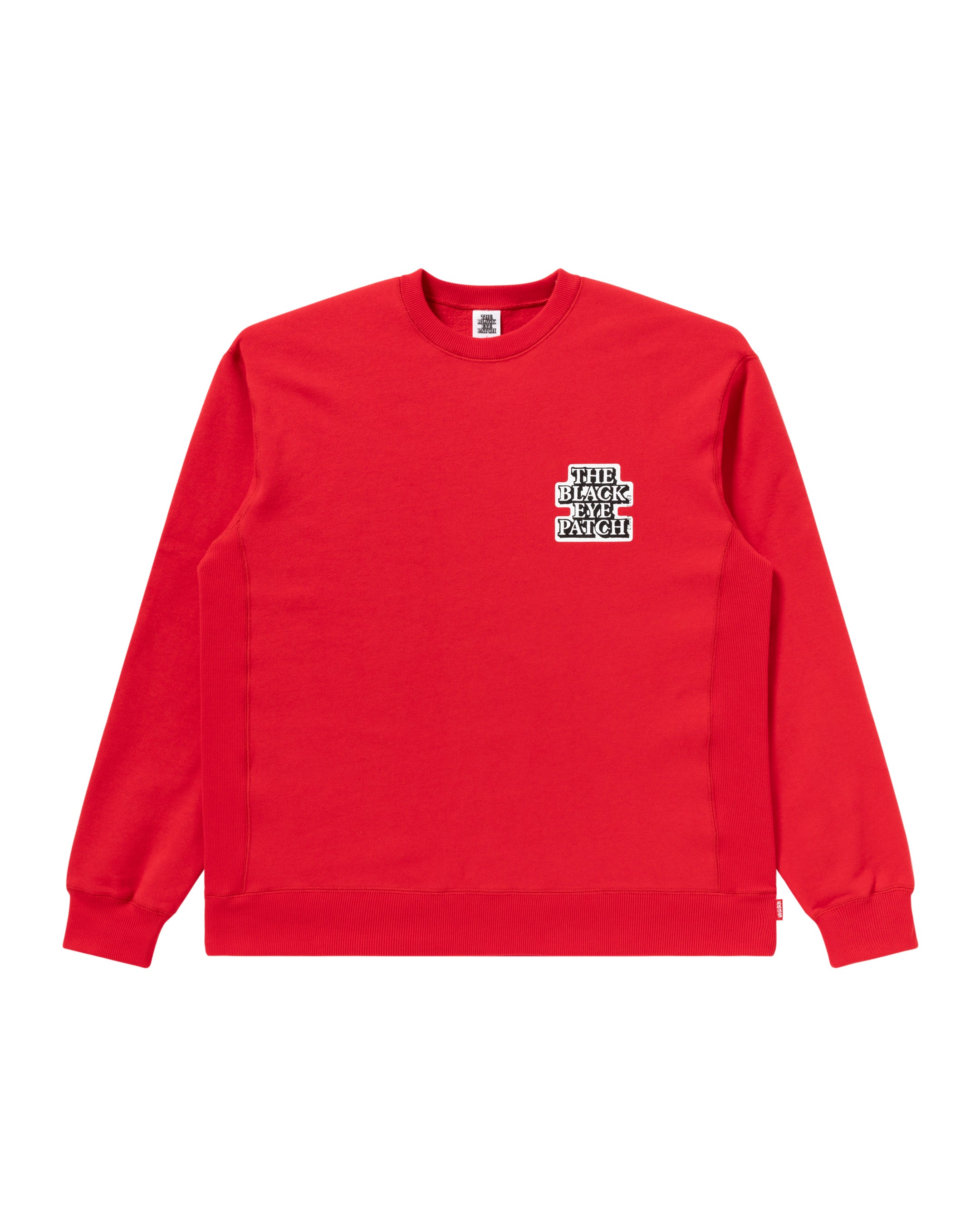 CHINATOWN STORE CREW SWEAT RED