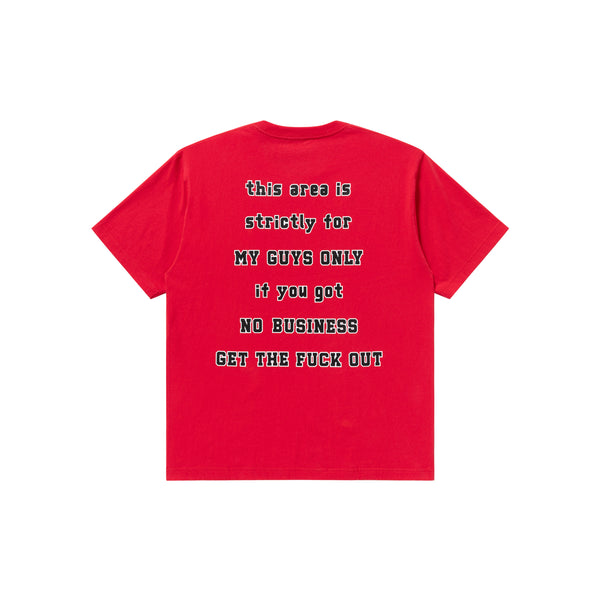BEWARE OF THE DOGG TEE RED