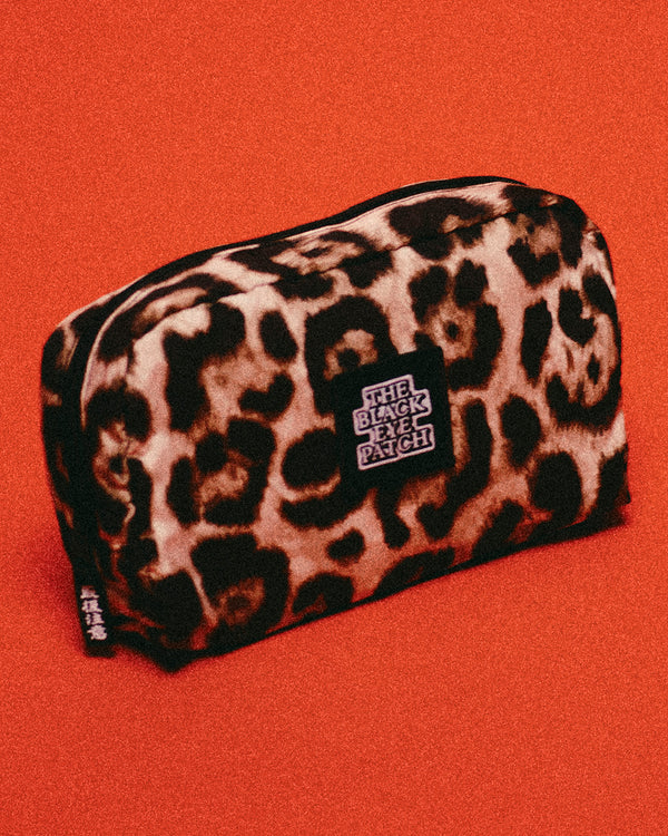 LEOPARD PATTERNED RIPSTOP MINI POUCH
