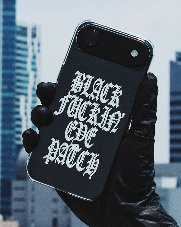 OE BFEP iPhone CASE CLEAR/BLACK
