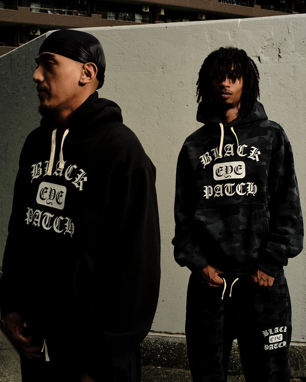 OE COLLEGE HOODIE BLACK