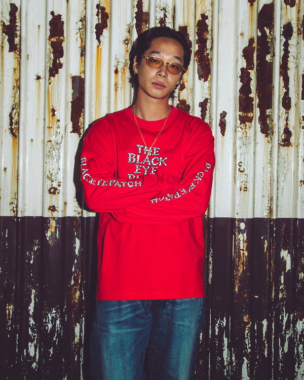 OG BAMBOO L/S TEE RED