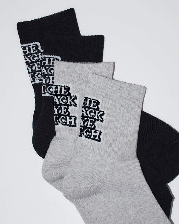 OG LABEL SOCKS BLACK