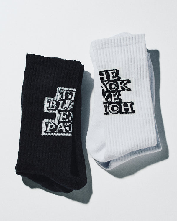 OG LABEL SOCKS BLACK