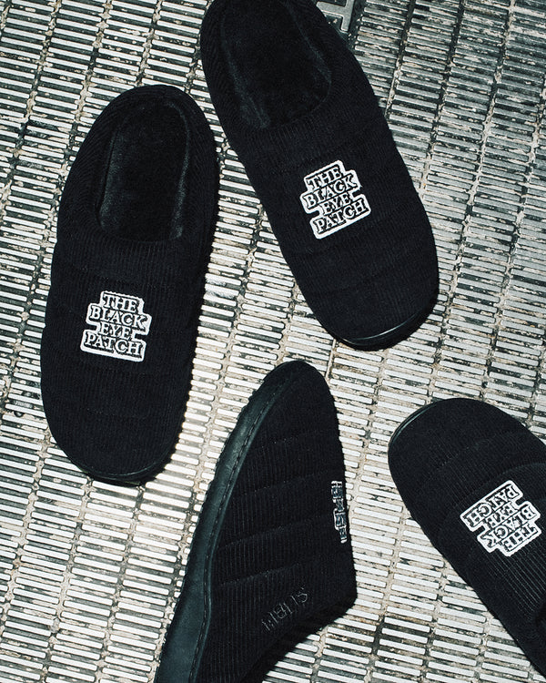 OG LABEL SUBU SANDALS BLACK