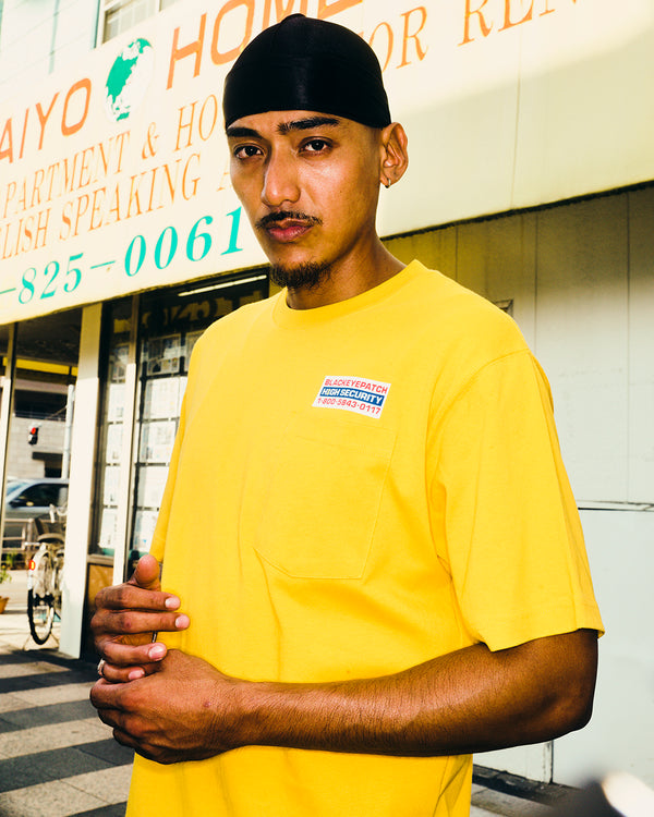 OG MASTERKEY POCKET TEE MUSTARD