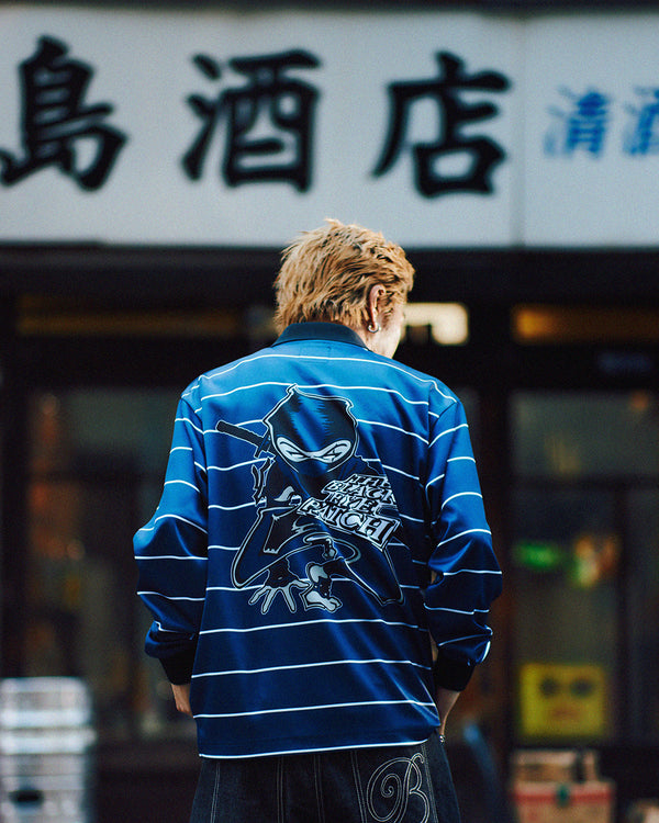 OG NINJA L/S GAME SHIRT NAVY