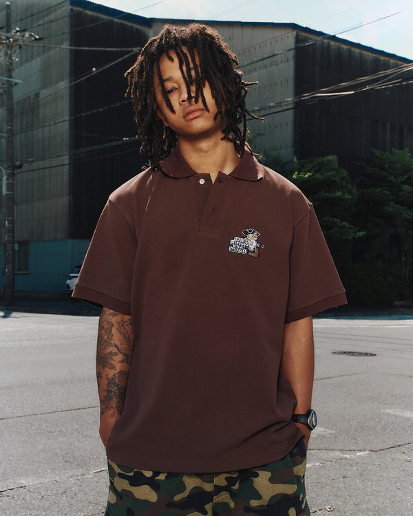 OG PIRATE POLO SHIRT NAVY