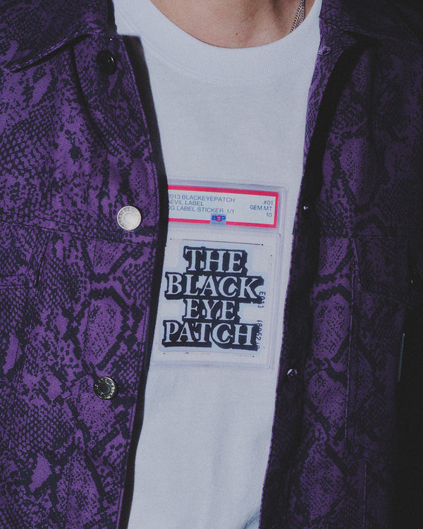 OG RARE LABEL TEE WHITE