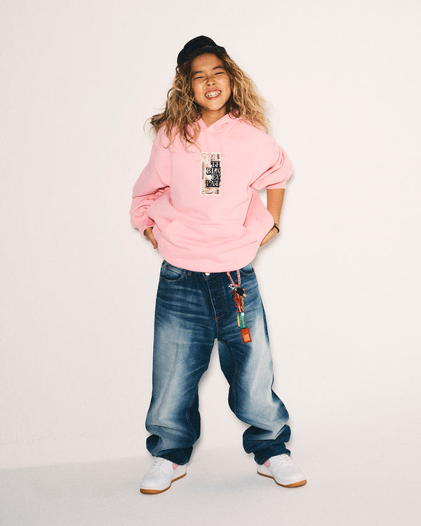 OG YUKICHI BILL HOODIE PINK