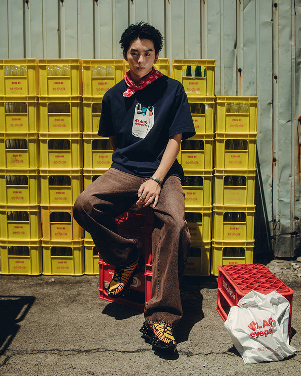 PHARMACY BAG TEE NAVY
