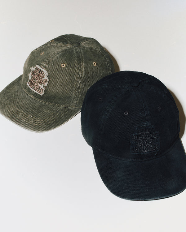 RAW OG LABEL WASHED CAP OLIVE