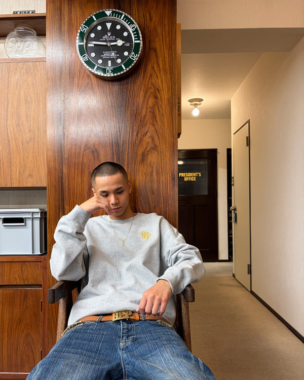 ROYAL EMBLEM HEAVYWEIGHT CREW SWEAT NAVY