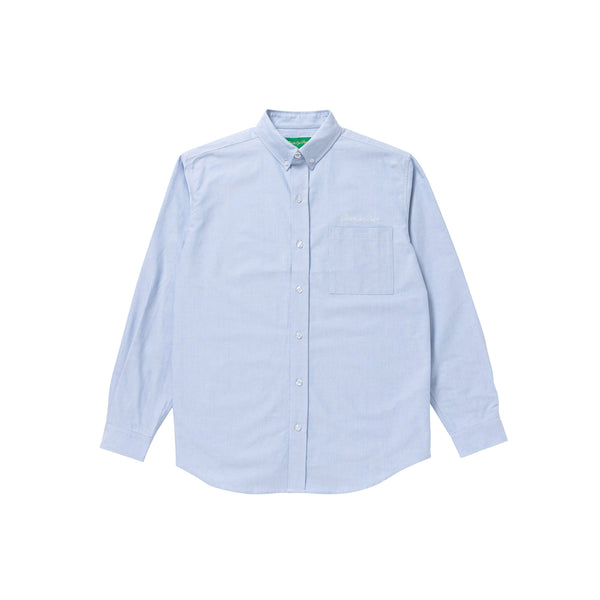 ROYAL SCRIPT OXFORD SHIRT LIGHT BLUE
