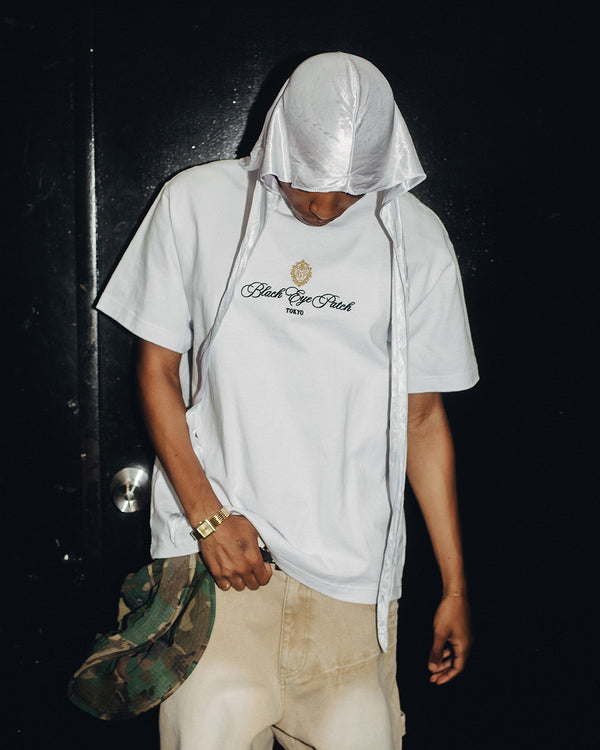 ROYAL SUITE LOGO HEAVYWEIGHT TEE WHITE