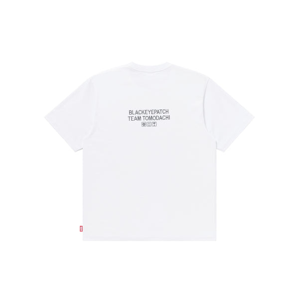 TEAM TOMODACHI HWC RHINESTONE TEE WHITE