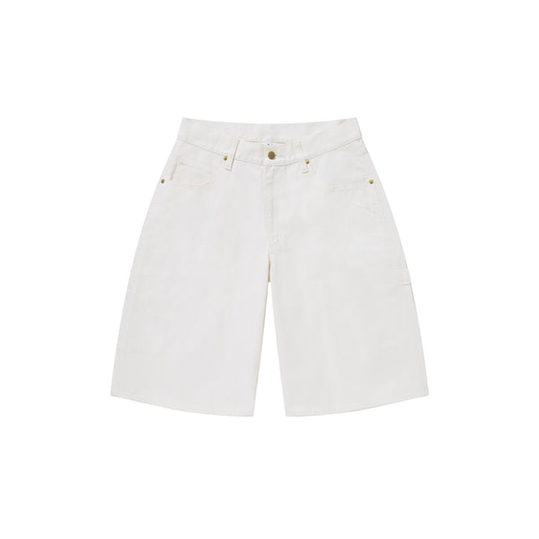 PUMA KANJI BEP TWILL PAINTER SHORTS WHITE