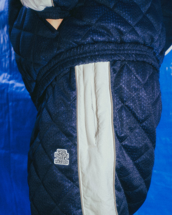 SMALL OG LABEL QUILTED TRACK PANTS