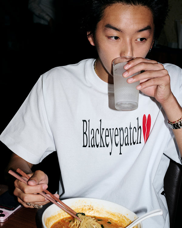 SYBAU HEARTBREAK TEE WHITE