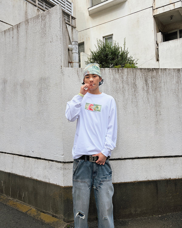 T-REX BILL L/S TEE BLACK