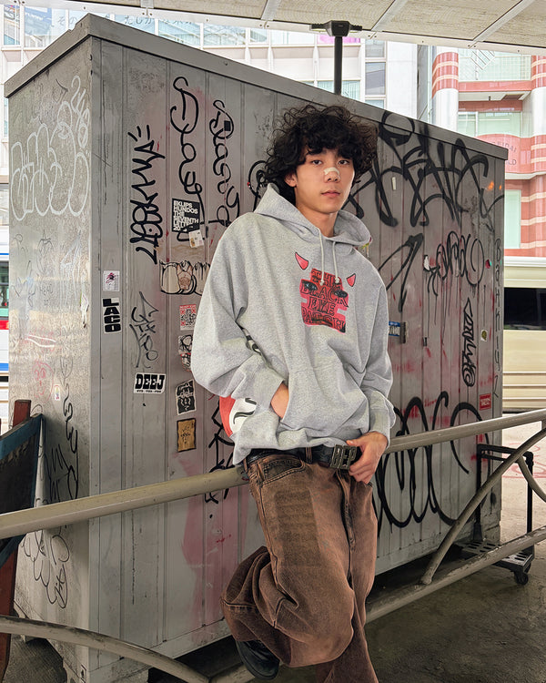 T-REX OG LABEL HOODIE BLACK
