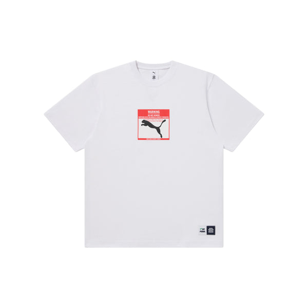 BEP DO NOT REMOVE PUMA LABEL TEE WHITE