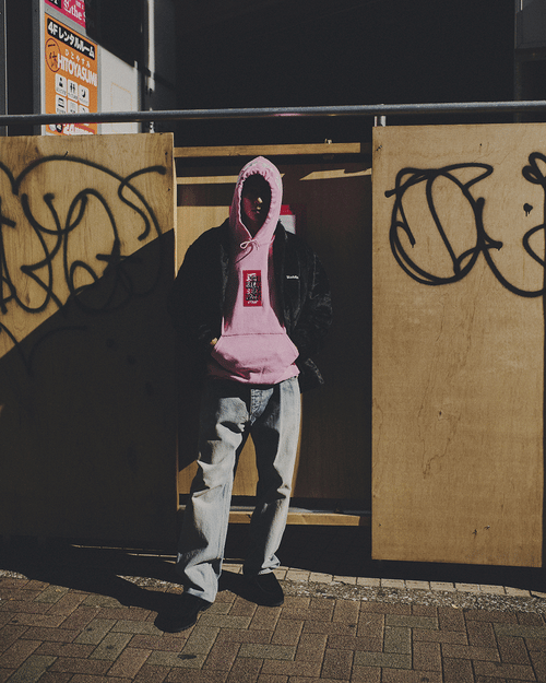 【新品】BLACKEYEPATCH SCRIPTLOGOCHECKEDSKIRT 25 WINTER 10TH DROP】 ・UE SKULL MONEY DRAGON ZIP HOODIE