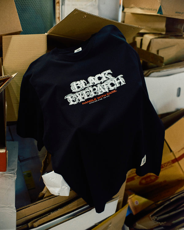 TRIBAL BLADE LOGO TEE WHITE