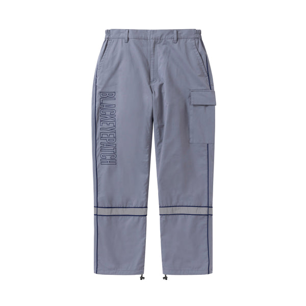 VERTICAL LOGO REFLECTOR WORKPANTS GRAY