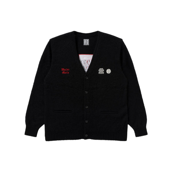 Mohair Cardigan, Black