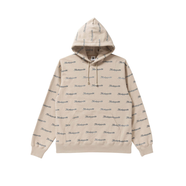 WHIP EMBLEM HOODIE BEIGE