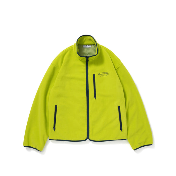 DANGER HOT LABEL FLEECE JACKET LIME