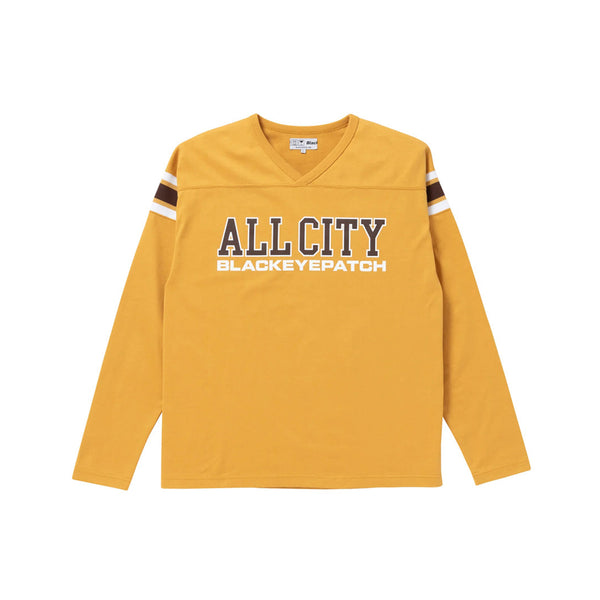 ALL CITY FOOTBALL Heavyweight T-Shirt, Mustard