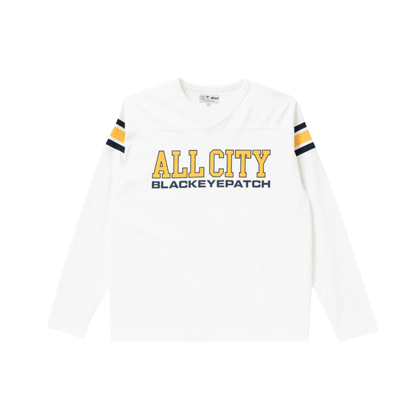 ALL CITY FOOTBALL HEAVY-WEIGHT TEE WHITE