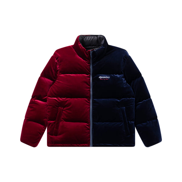 SPANDEX LOGO 2 TONE DOWN JACKET