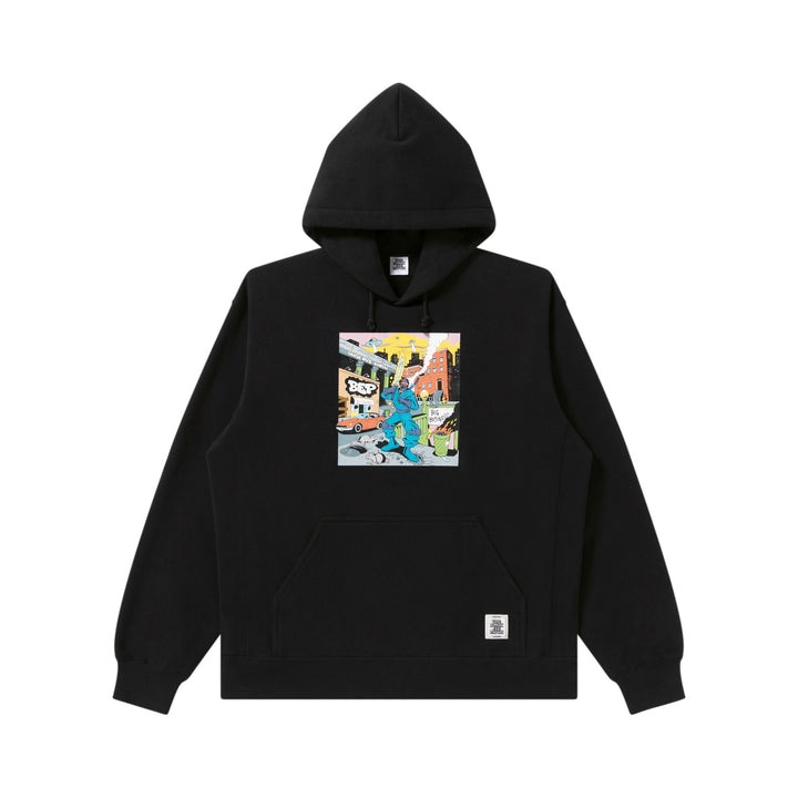 STREET NINJA HOODIE BLACK