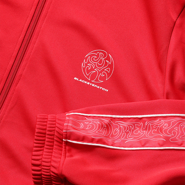 TRIBAL TRACK JACKET RED