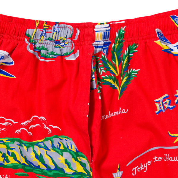 ALOHA SHORTS RED