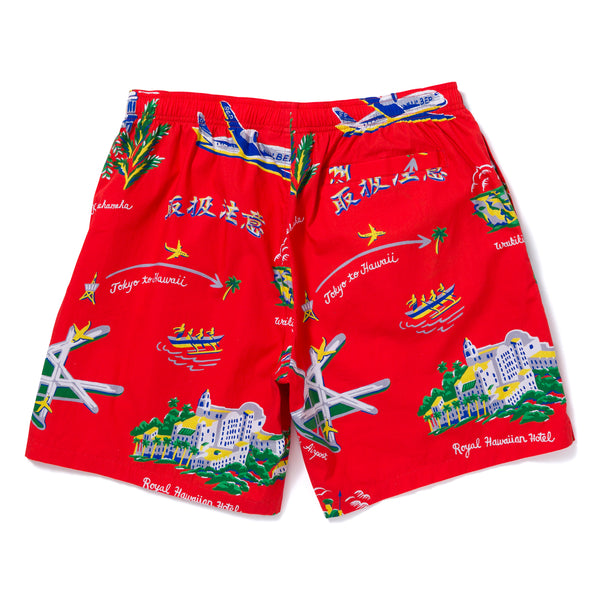 ALOHA SHORTS RED