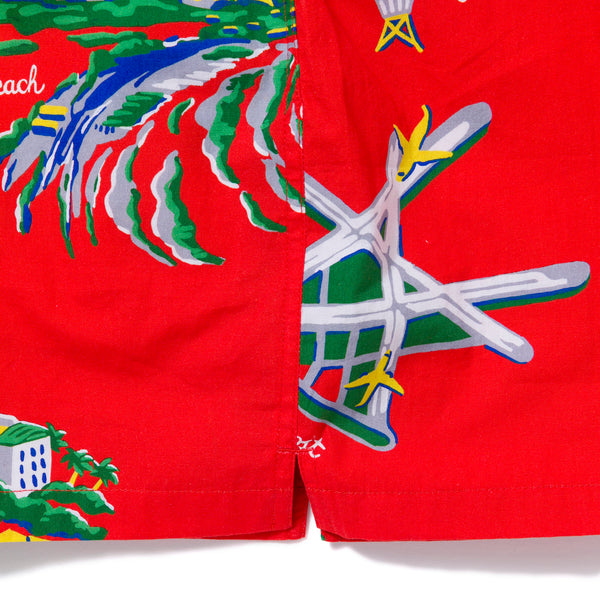 ALOHA SHORTS RED