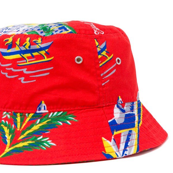 Red Bucket Hat