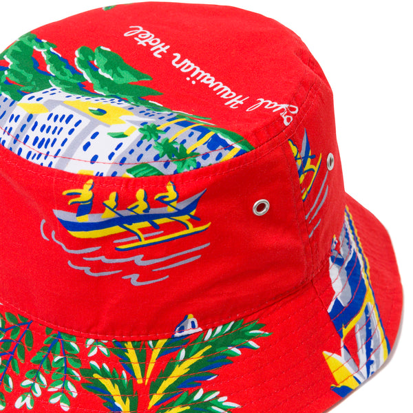 Red Bucket Hat