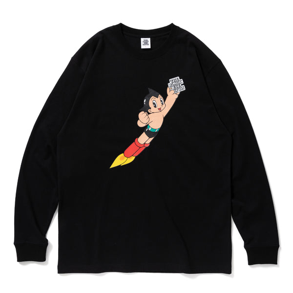 FLYING L/S TEE BLACK