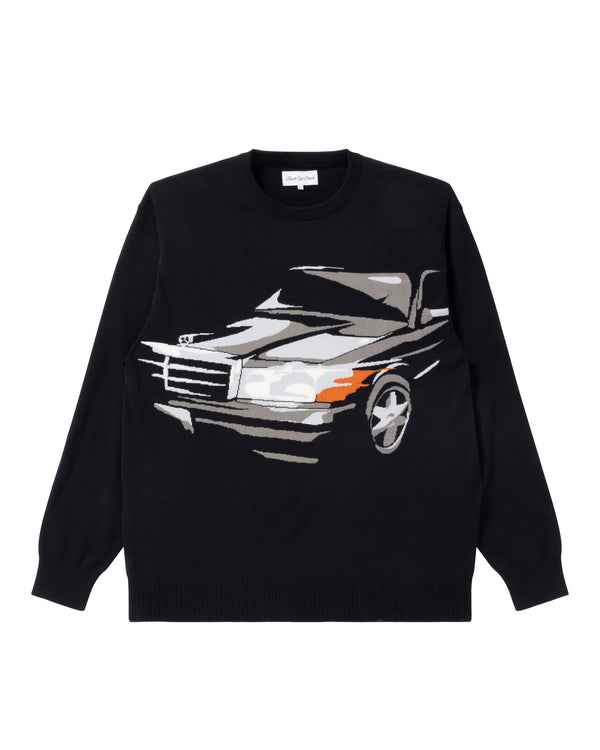 BENZO Knit Sweater, Black