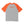 BEEZ-EYE-P Script Logo Raglan Tee, Orange / Heather Gray
